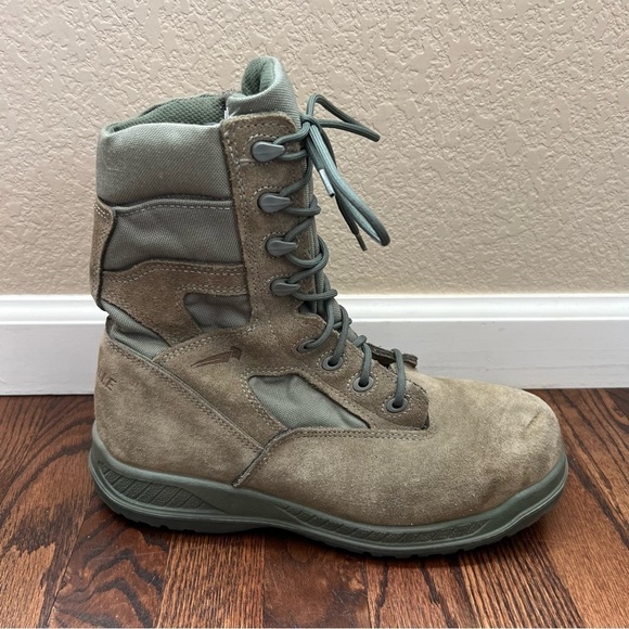 Belleville 610 ST Suede Military Boots Insulated Men’s Size 9.5 W Green Outdoor, main image 14